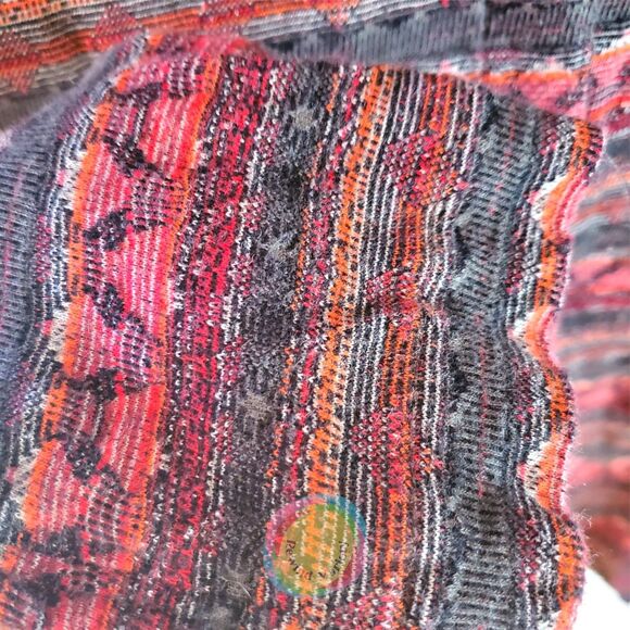 Woolrich Sweater Jacket Womens M Southwestern Aztec Print Shacket Vintage Style - Picture 8 of 11